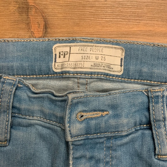 Free People Jean, Size W25 - Picture 3 of 5